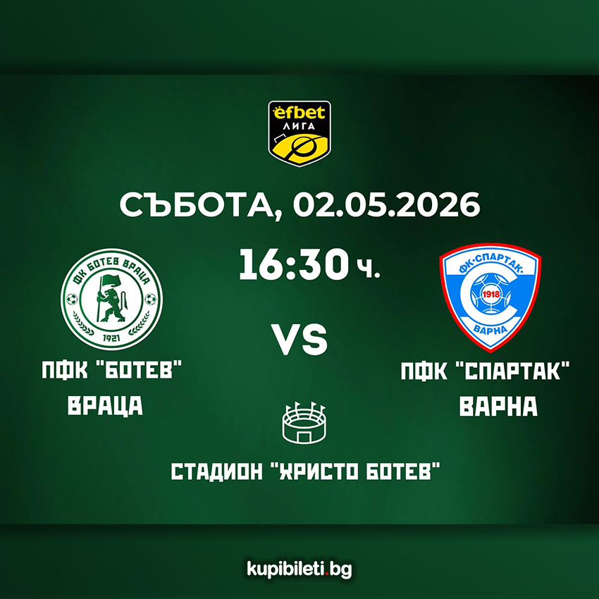ПФК Ботев Враца – ФК Спартак 1918