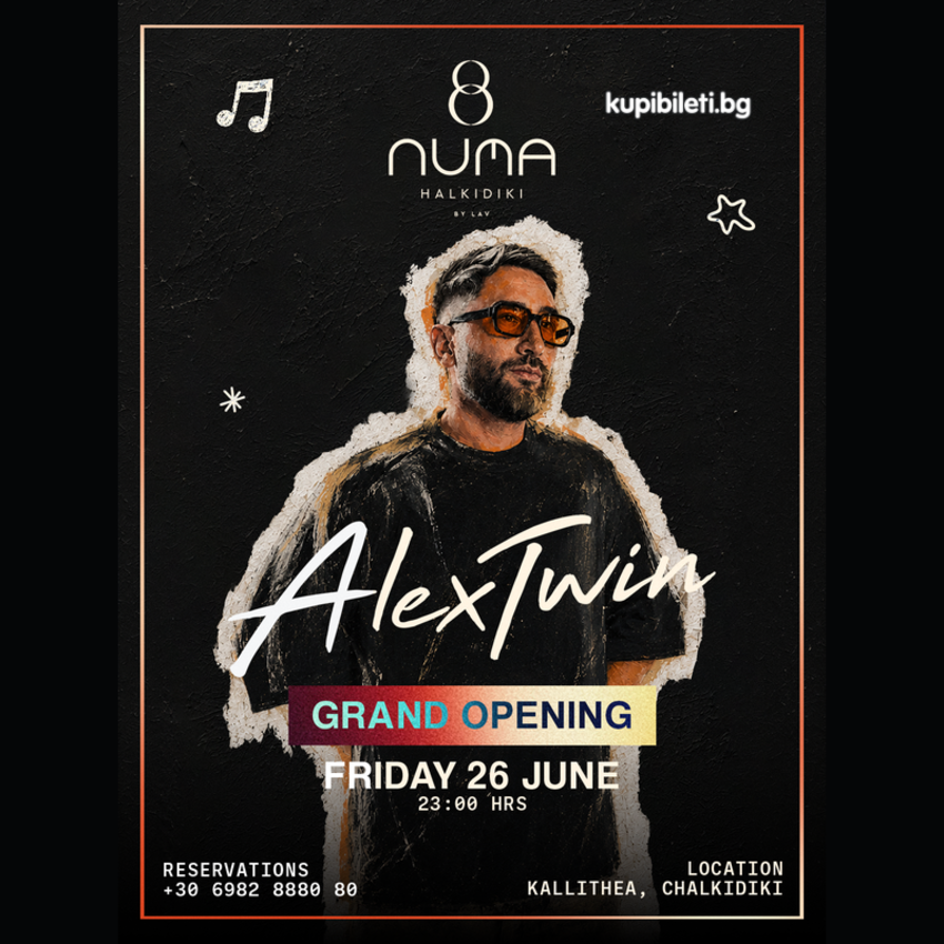 NUMA Grand Opening w/ Alex Twin