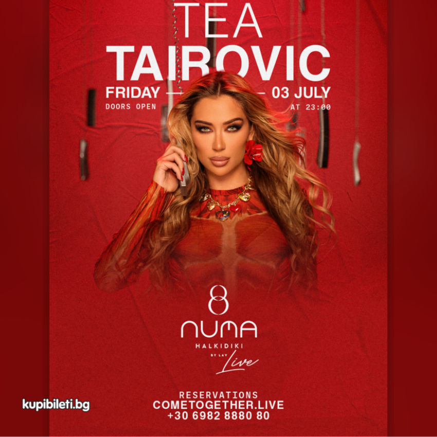 TEA TAIROVIĆ | QUEEN OF THE BALKANS @ NUMA CHALKIDIKI