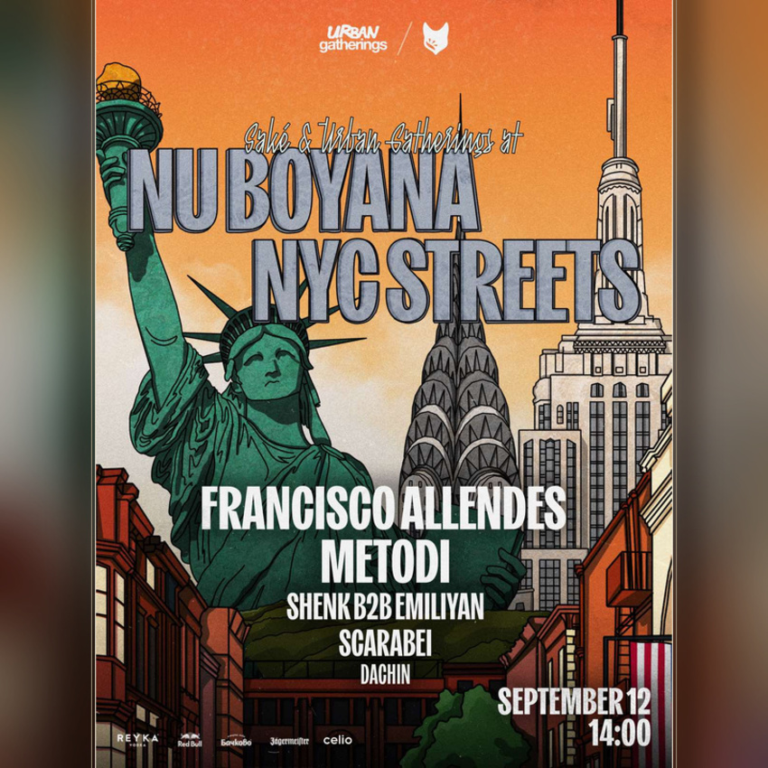 Urban Gatherings x SAKÉ @ Nu Boyana NYC, Sofia
