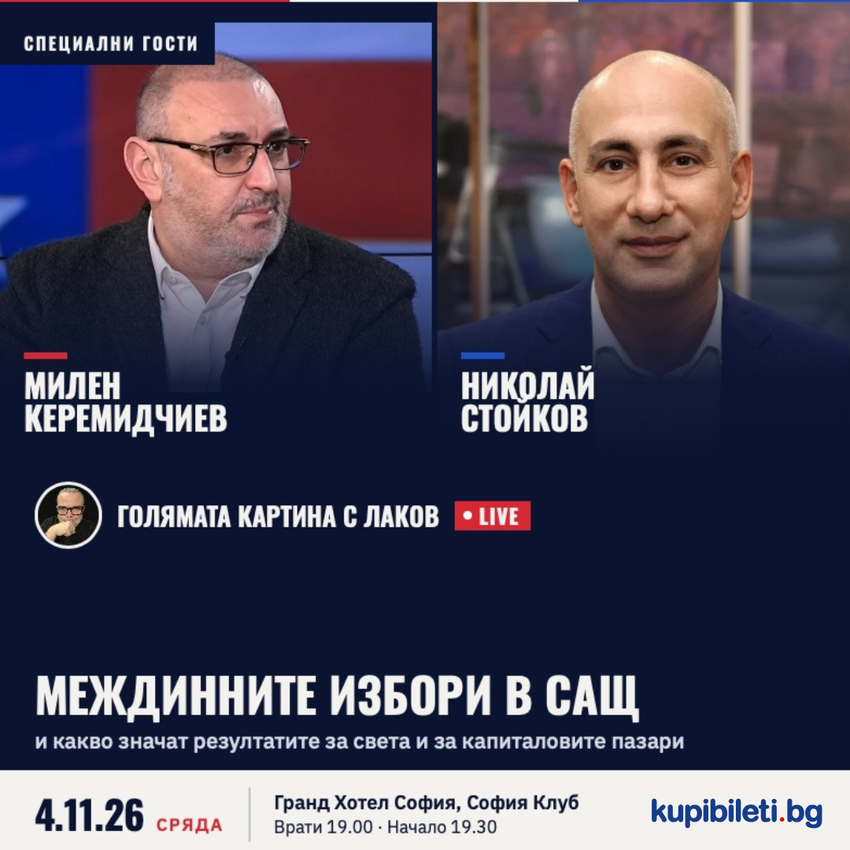Голямата картина с Лаков LIVE: Междинните избори в САЩ: Какво следва?
